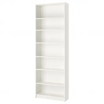 IKEA BILLY Biblioteca, alb, 80x28x237 cm