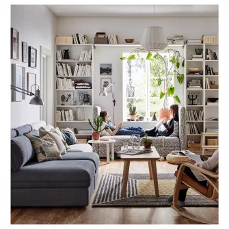 IKEA BILLY Biblioteca, alb, 80x28x237 cm