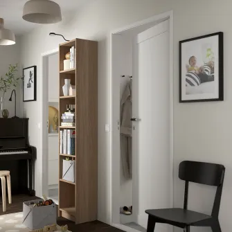 IKEA BILLY Biblioteca, aspect stejar, 40x28x202 cm