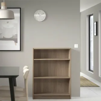 IKEA BILLY Biblioteca, aspect stejar, 80x28x106 cm