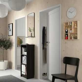 IKEA BILLY Biblioteca, maro-i aspect stejar, 40x28x106 cm