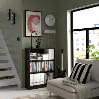 IKEA BILLY Biblioteca, maro-i aspect stejar, 80x28x106 cm