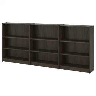 IKEA BILLY Combinatie biblioteca, maro-i aspect stejar, 240x28x106 cm