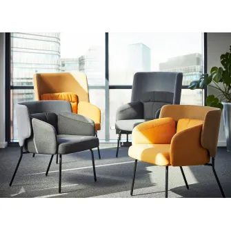 IKEA BINGSTA Fotoliu, Vissle galben inchis/Kabusa galben inchis