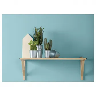 IKEA BINTJE Ghiveci, galvanizat, 9 cm