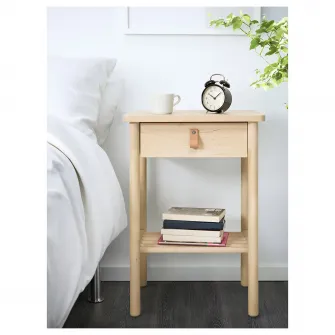 IKEA BJÖRKSNÄS Noptiera, mesteacan, 48x38 cm
