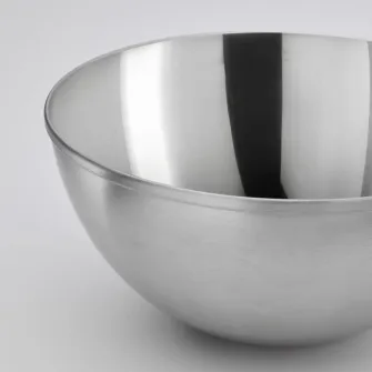 IKEA BLANDA BLANK Bol, inox, 12 cm
