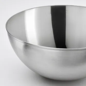 IKEA BLANDA BLANK Bol, inox, 20 cm