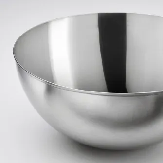 IKEA BLANDA BLANK Bol, inox, 28 cm