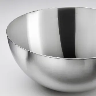 IKEA BLANDA BLANK Bol, inox, 36 cm