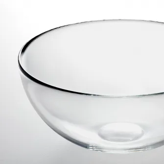 IKEA BLANDA Bol, sticla transparenta, 20 cm