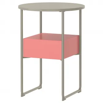 IKEA BLANKHÄLLAN Noptiera, bej/roz