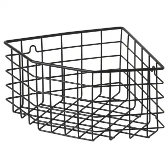 IKEA BLECKSJÖN Cos colt, negru, 28x21x12 cm