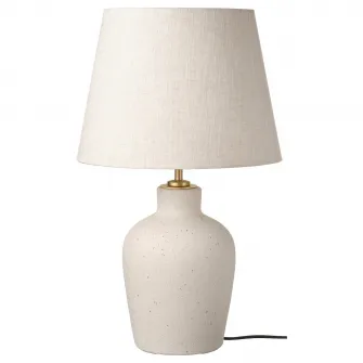 IKEA BLIDVÄDER Veioza, alb murdar ceramica/bej, 50 cm