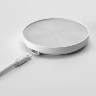 IKEA BLÅLIDEN / STRIMSÄV Corp usi sticla cu iluminat, alb