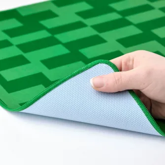 IKEA BLÅSKATA Suport mouse de gaming, verde/cu model, 40x80 cm