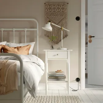 IKEA BLÄSTÅSEN Noptiera, alb, 50x37x76 cm