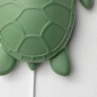 IKEA BLÅVINGAD Aplica LED, broasca testoasa/verde