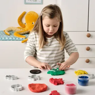 IKEA BLÅVINGAD Forme pasta modelatoare, set 5piese, aluminiu