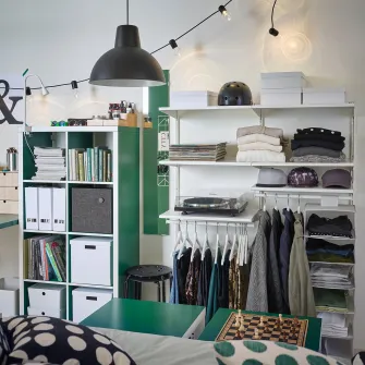 IKEA BOAXEL Combinatie dulap, alb, 125x40x101 cm