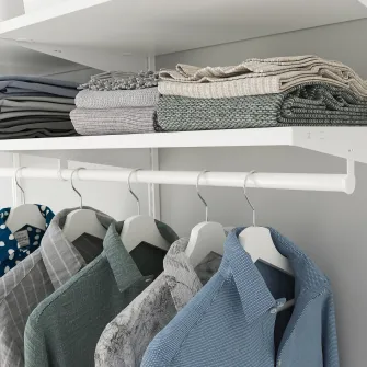 IKEA BOAXEL Combinatie dulap, alb, 125x40x201 cm