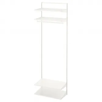 IKEA BOAXEL Combinatie dulap, alb, 62x40x201 cm