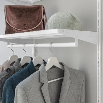 IKEA BOAXEL Combinatie dulap, alb, 62x40x201 cm