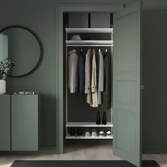 IKEA BOAXEL Combinatie dulap, alb, 82x40x201 cm
