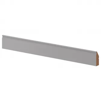 IKEA BODBYN Plinta decor. masina de spalat vase, gri, 66x8 cm