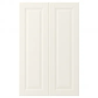 IKEA BODBYN Usa corp baza colt, alb murdar, 25x80 cm