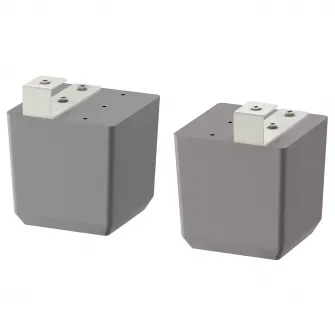 IKEA BODBYN Picior, gri, 8 cm