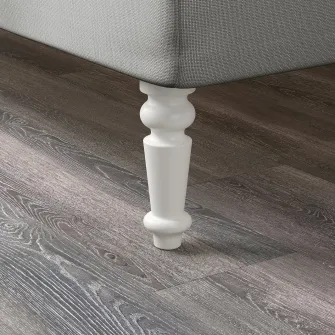 IKEA BRATTVÅG Picior, alb, 20 cm