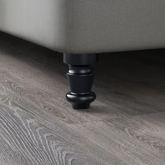 IKEA BRATTVÅG Picior, negru, 10 cm