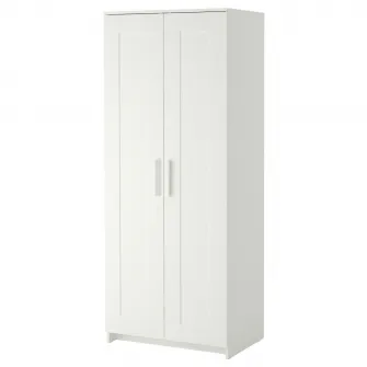 IKEA BRIMNES Dulap 2 usi, alb, 78x190 cm