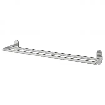 IKEA BROGRUND Bara prosoape, inox, 67 cm