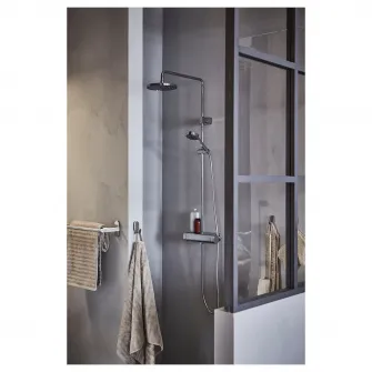 IKEA BROGRUND Bara prosoape, inox, 67 cm
