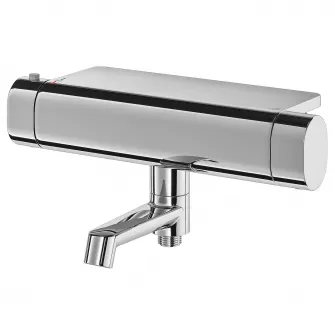 IKEA BROGRUND Baterie dus/termostat, cromat, 150 mm