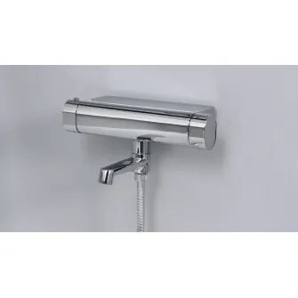 IKEA BROGRUND Baterie dus/termostat, cromat, 150 mm