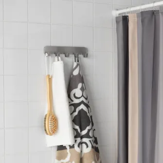 IKEA BROGRUND Cuier carlige, inox