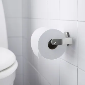 IKEA BROGRUND Suport rola hartie, inox