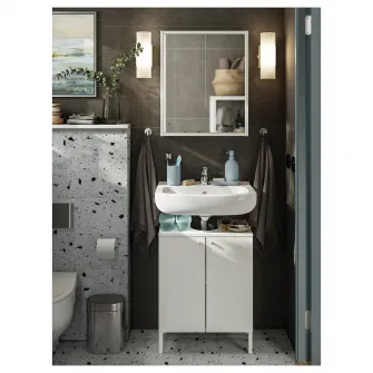 IKEA BROGRUND Suport rola hartie, inox
