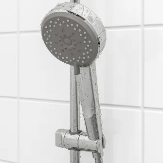 IKEA BROGRUND Dus 5 jeturi, cromat