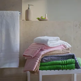 IKEA BROKGLIM Prosop baie, alb, 100x150 cm