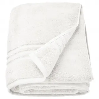 IKEA BROKGLIM Prosop baie, alb, 100x150 cm