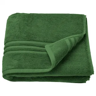 IKEA BROKGLIM Prosop baie, verde, 70x140 cm