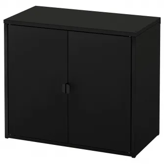 IKEA BROR Corp 2usi, negru, 76x40x66 cm