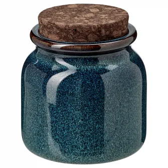 IKEA BRUGDHAJ Borcan cu capac, albastru, 0.3 l