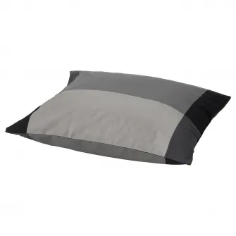 IKEA BRUNKRISSLA Fata perna, negru, 50x60 cm