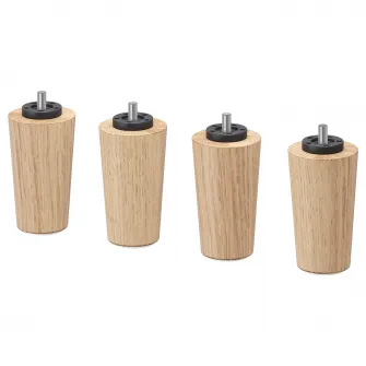 IKEA BRYNILEN Picior, stejar, 10 cm
