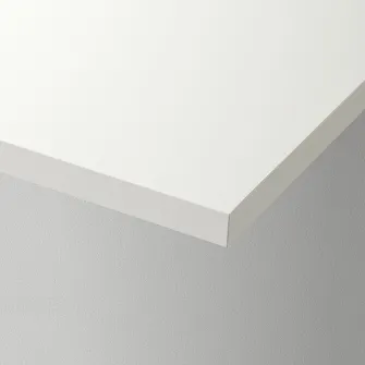 IKEA BURHULT Polita, alb, 59x20 cm